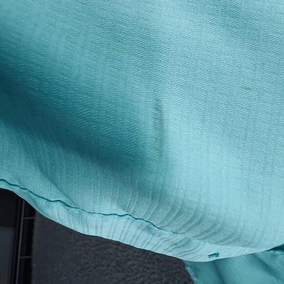 Reel Legends Men Shirt Small Blue Button Front Long Sleeve Fishing Vented Pocket - Picture 10 of 10